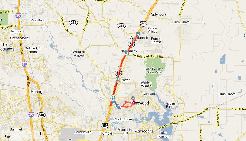 Route Road Kingwood 2-6-2010