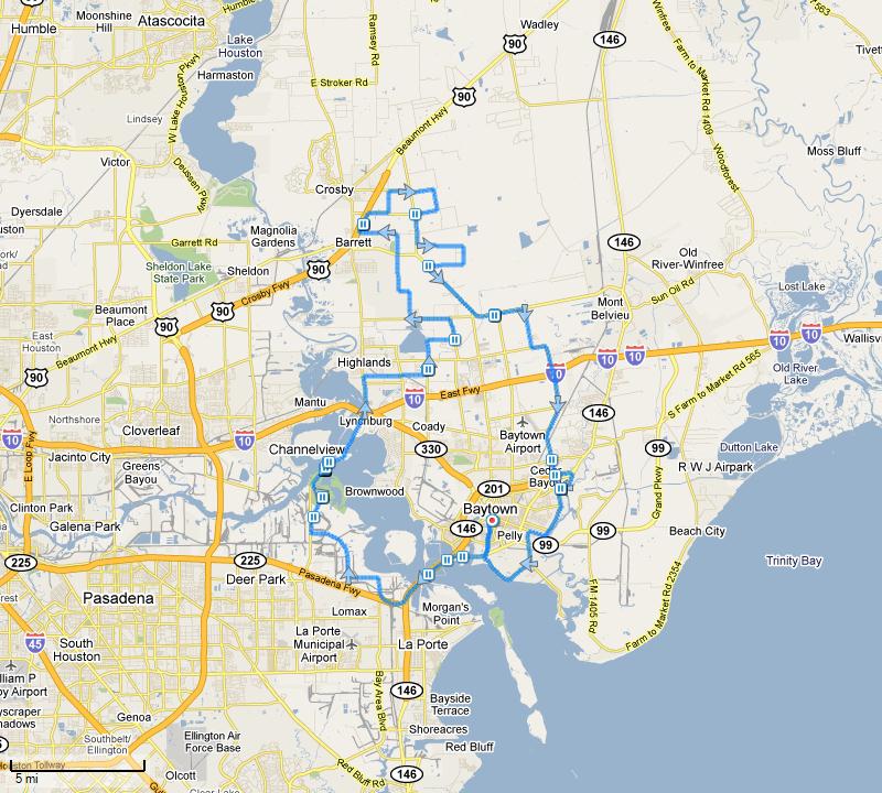 3-6-2010 Road Baytown YMCA Gator Ride