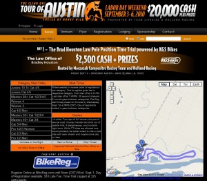 Tour of Austin day 1 2010